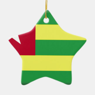 Togo Flag Keramisch Ornament