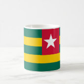 Togo Flag Keramische Koffie Mok (Center)
