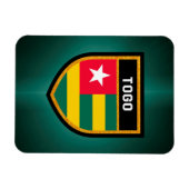 Togo Flag Magneet (Horizontaal)