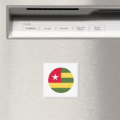 Togo Flag Magneet (Insitu (Vaatwasser))