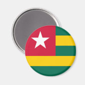 Togo Flag Magnet (Voorkant / Achterkant)