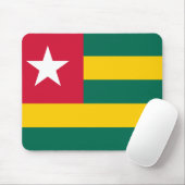 Togo Flag Muismat (Met muis)