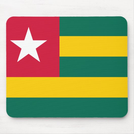 Togo Flag Muismat (Voorkant)
