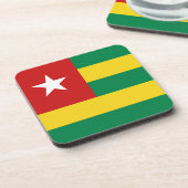 Togo Flag Onderzetter (Linkerzijde)