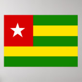 Togo Flag Poster (Voorkant)