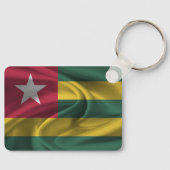 Togo Flag Sleutelhanger (Voorkant)