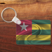 Togo Flag Sleutelhanger (Achterkant)