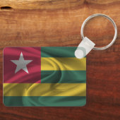 Togo Flag Sleutelhanger (Voorkant)