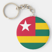 Togo Flag Sleutelhanger (Voorkant)