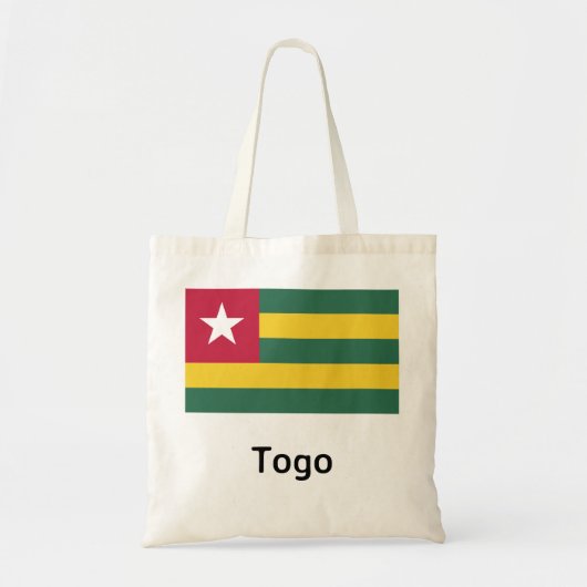 Togo Flag Tote Bag (Voorkant)
