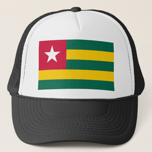 Togo Flag Trucker Pet (Voorkant)