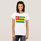 Togo Flag x Map T-Shirt (Voorkant volledig)