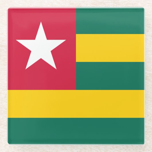 Togo Glazen Onderzetter (Voorkant)