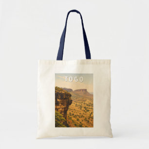 Togo Illustratie Reis Kunst Vintage Tote Bag