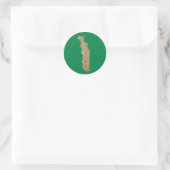 Togo Kaart Sticker (Tas)