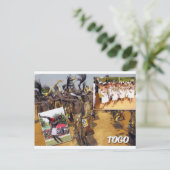 Togo Kleinste Briefkaart (Staand voorkant)