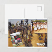 Togo Kleinste Briefkaart (Voorkant / Achterkant)