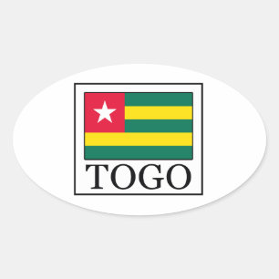 Togo Ovale Sticker