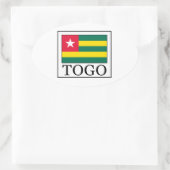 Togo Ovale Sticker (Tas)
