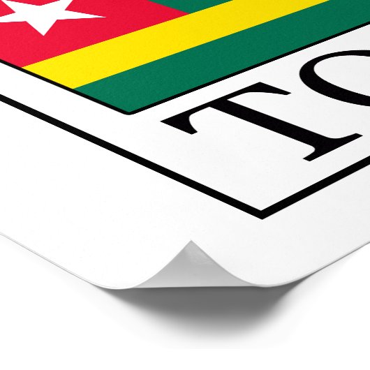 Togo Poster (Hoek)