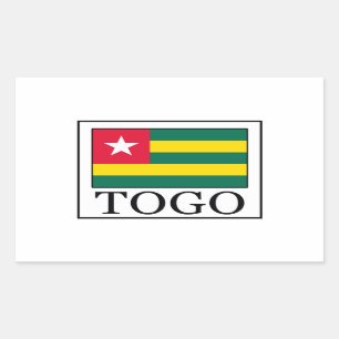 Togo Rechthoekige Sticker