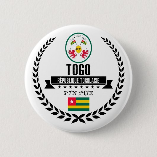 Togo Ronde Button 5,7 Cm (Voorkant)
