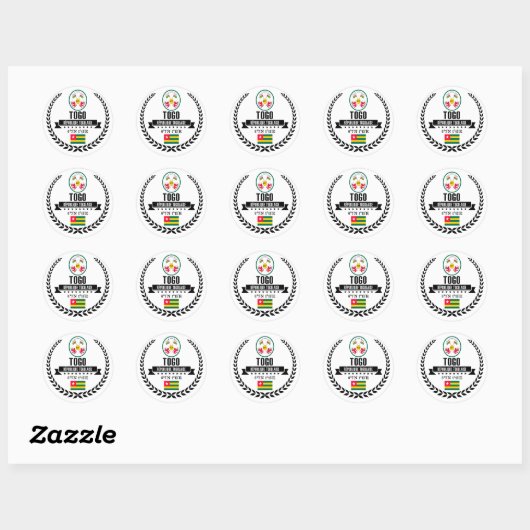 Togo Ronde Sticker (Vel)