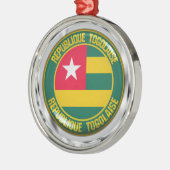 Togo Round Emblem Metalen Ornament (Links)