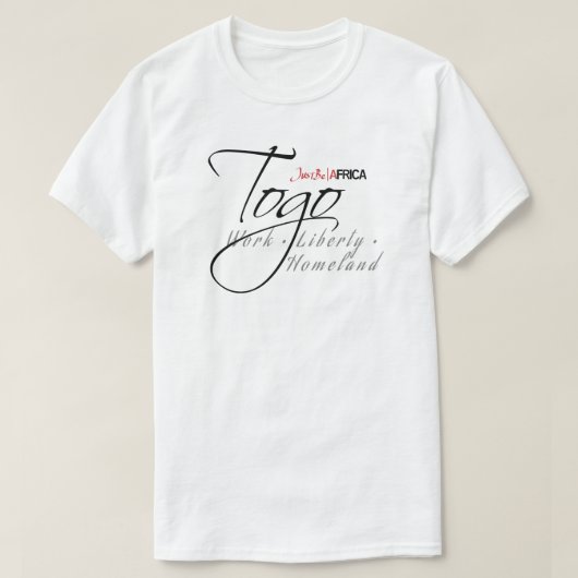 Togo Slank - Licht T-shirt (Design voorkant)