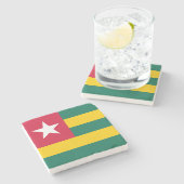 Togo Stenen Onderzetter (Zijkant)