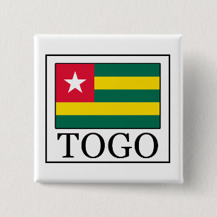 Togo Vierkante Button 5,1 Cm