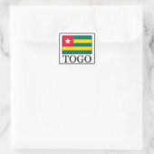 Togo Vierkante Sticker (Tas)