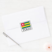 Togo Vierkante Sticker (Envelop)