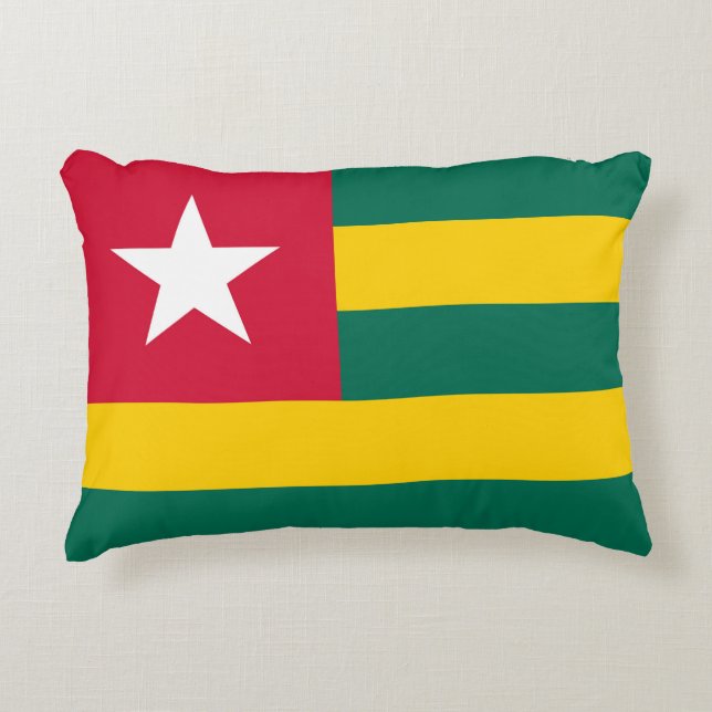 Togo vlag accent kussen (Voorkant)