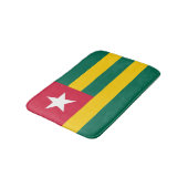 Togo vlag badmat (Gekanteld)
