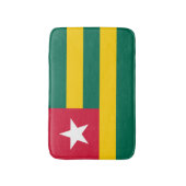 Togo vlag badmat (Voorkant Verticaal)
