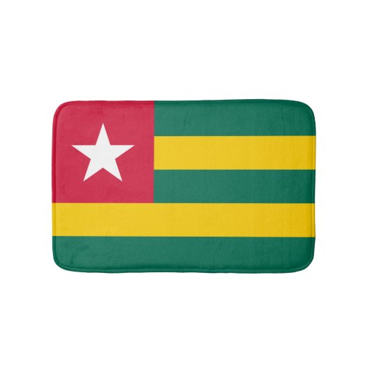 Togo vlag badmat (Voorkant)