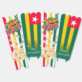 Togo-vlag Bedankdoosjes (Ongevouwen)