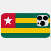 Togo-vlag Case-Mate iPhone Case (Achterkant (horizontaal))