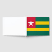 Togo vlag gastenboek (Volledig)
