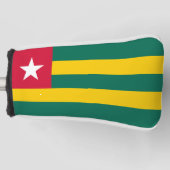 Togo vlag golfheadcover (Voorkant)