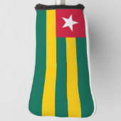 Togo vlag golfheadcover (Draai 90)