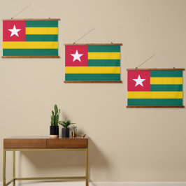 Togo vlag hangend wandkleed