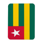 Togo - vlag - magneet (Verticaal)