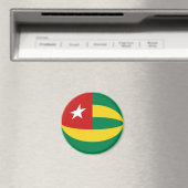 Togo Vlag magneet (Insitu (Vaatwasser))