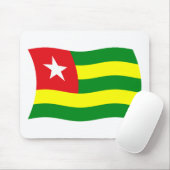 Togo Vlag Muismat (Met muis)