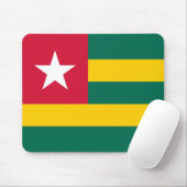 Togo vlag muismat (Met muis)