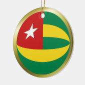 Togo Vlag Ornament (Links)