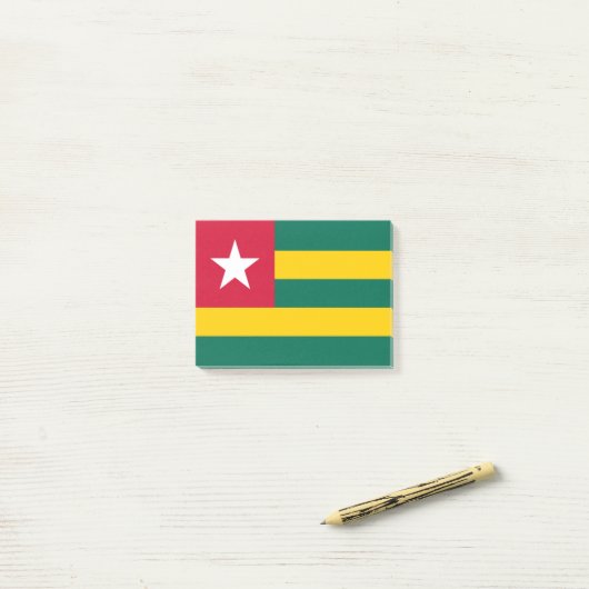 Togo-vlag Post-it® Notes (Op bureau)