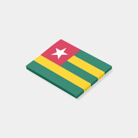 Togo-vlag Post-it® Notes (Schuin)